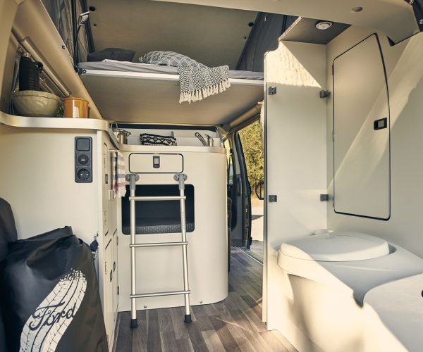 Ford today announced a convenience-enhancing new tilt roof option for the spacious Transit Custom Nugget Plus camper, adding even greater flexibility for adventure-loving customers and available to order from November 2020.  The new tilt roof option for Nugget Plus enables users to maximise interior space for greater comfort when parked, and to reduce overall vehicle height for stress-free driving experiences on day trips or between stops. The new variant expands the Nugget range to four models, joining the existing Nugget Plus with fixed high roof, and the more compact Nugget model with tilt roof or fixed high roof options.